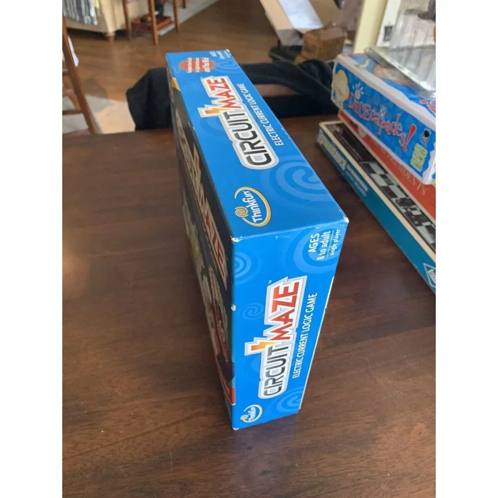 Circuit Maze Electric Current Logic Game ThinkFun 8‎ To Adult NEW Open Box